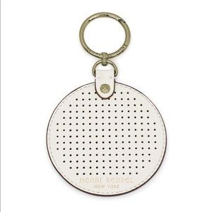 **SOLD** Henri Bendel Leather Infinite Bag Charm